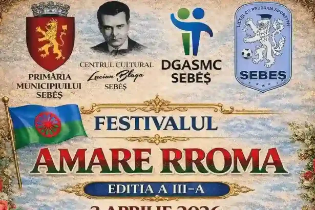 3 aprilie 2026 Ziua Rromilor sarbatorita la Sebes printrun festival judetean pentru elevi aflat la a treia editie
