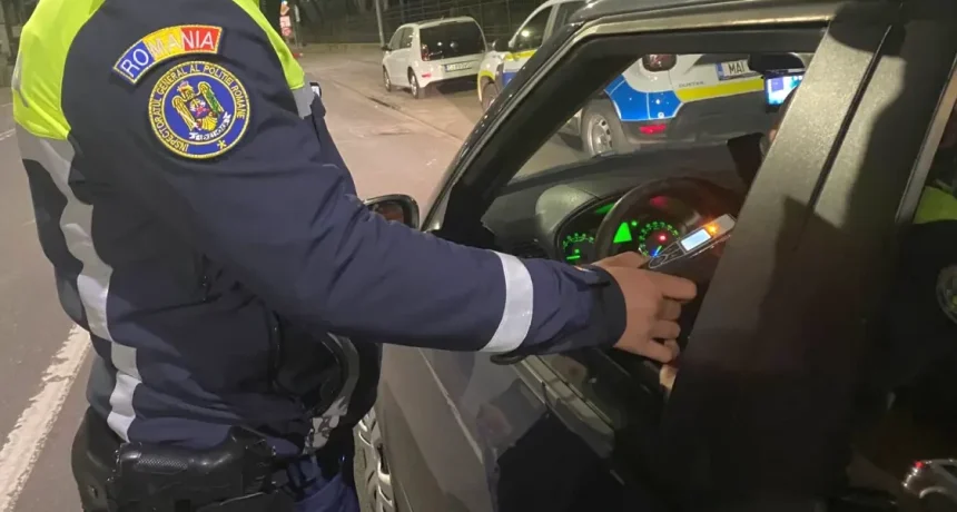 Barbat de 36 de ani prins baut la volan de politistii din Cugir Avea o alcoolemie de 073 mg l