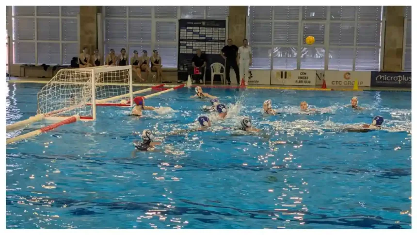 CSM Unirea Alba Iulia infrunta o noua infrangere in al doilea meci al turneului final 8 din Conference Cup la polo feminin
