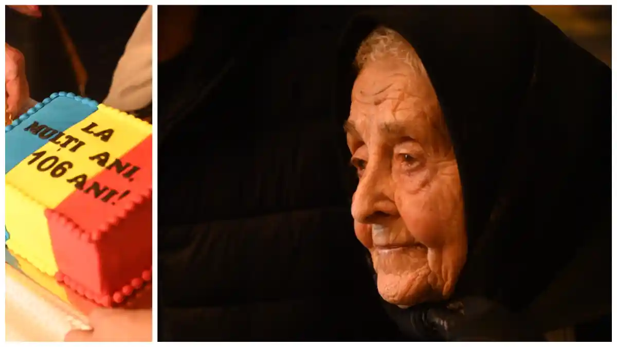 FOTO Ioana Palcau din Alba Iulia a sarbatorit 106 ani Un adevarat simbol al vietii demnitatii si intelepciunii