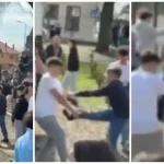 VIDEO Gala de box la Scoala Gimnaziala Avram Iancu din Alba Iulia Doi elevi sau luptat sub privirile si aplauzele colegilor