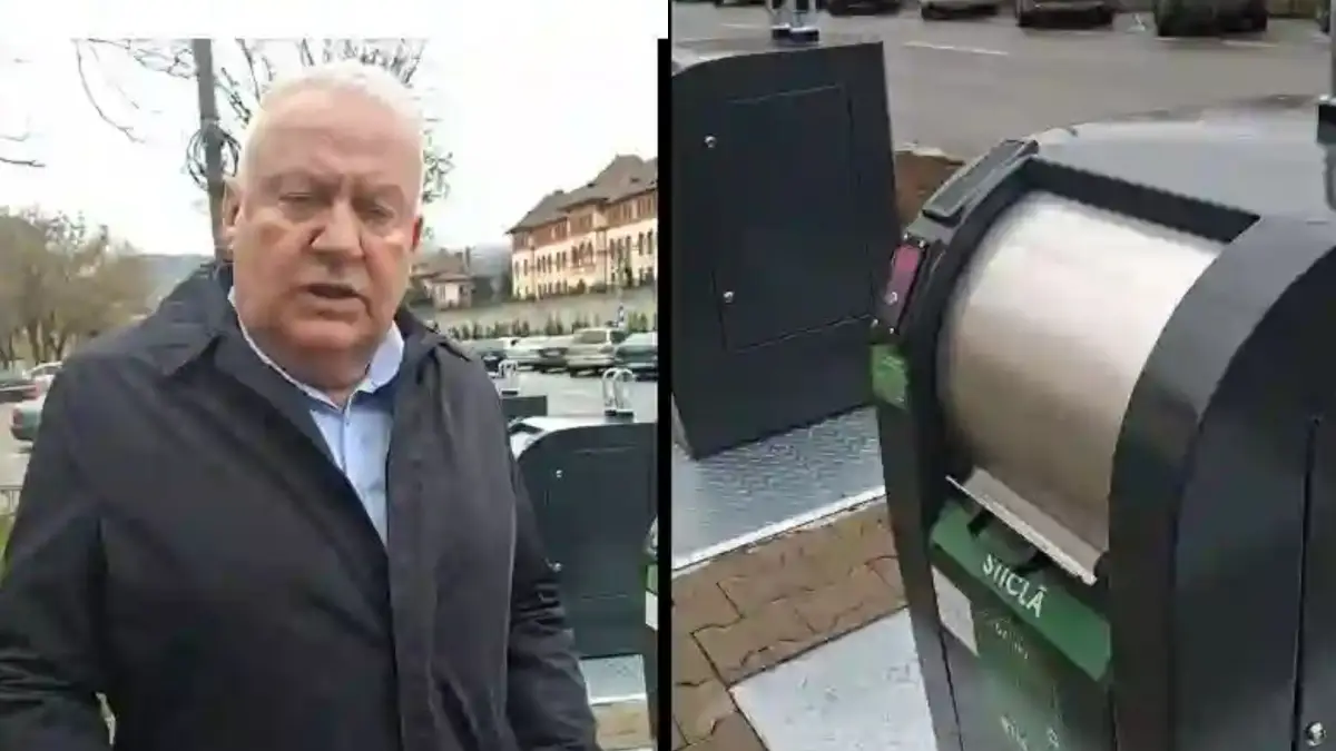 VIDEO Incepe colectarea selectiva pe 5 fractii a deseurilor menajere in zonele de blocuri din Blaj Monitorizare video a insulelor ecologice instalate