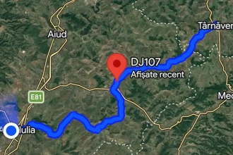 drumul judecean dj 107 din alba a fost consolidat in localitatea cetatea de balta care este stadiul proiectului