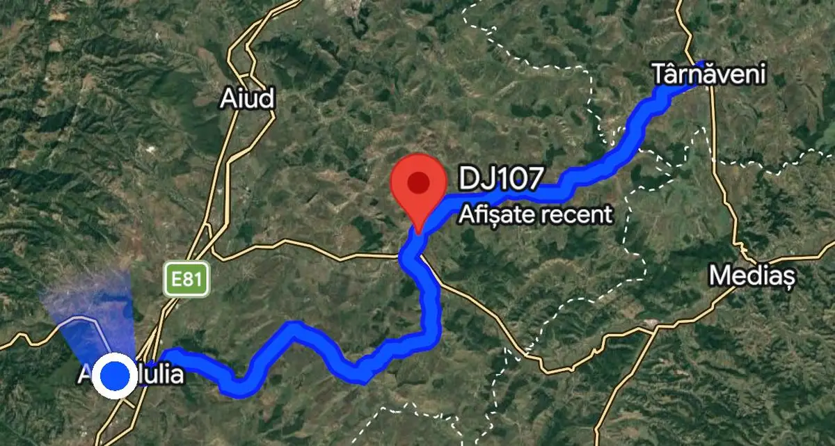 drumul judecean dj 107 din alba a fost consolidat in localitatea cetatea de balta care este stadiul proiectului