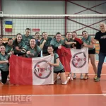 foto atomic blaj rezultat remarcabil calificare la turneul semifinal 2 la volei feminin under 17 echipa antrenata de dan balu victorii consecutive in turneul de la blaj