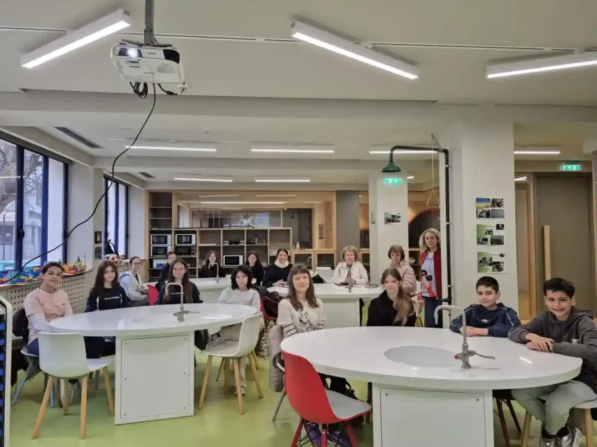 foto prima experienta erasmus pentru elevii colegiului national david prodan cugir au participat la ateliere stem la anatolia college in salonic grecia