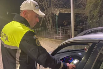 ofer din Horea prins de poliistii din Cmpeni conducand beat Avea o alcoolemie de 041 mgl