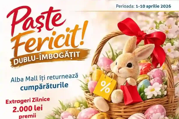 Alba Mall da startul campaniei Paste Fericit