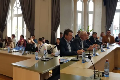 FOTO 26 de elevi din Romania iau parte la Olimpiada Nationala de Fabricare a Produselor din Lemn 2026 desfasurata la Sebes