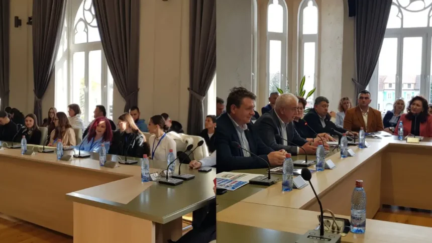 FOTO 26 de elevi din Romania iau parte la Olimpiada Nationala de Fabricare a Produselor din Lemn 2026 desfasurata la Sebes