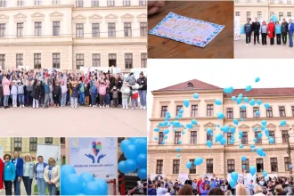 FOTO Aiud sustine includerea Comunitatea alaturi de copiii cu autism si familiile acestora