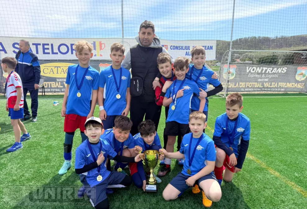 FOTO Ciugud castigatoare a Cupei Satelor Under 11 Competitie captivanta organizata de AJF Alba