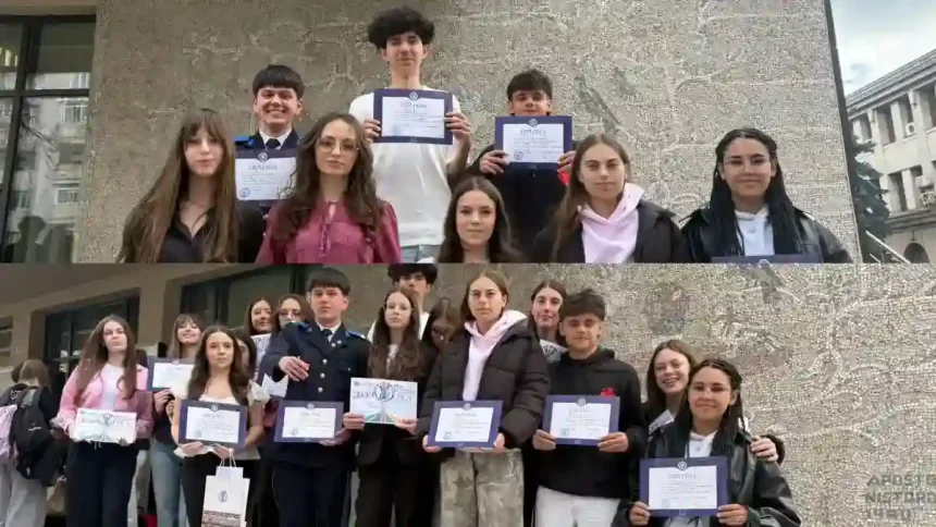 FOTO Elevii din Alba obtin noua PREMiu la Olimpiada Nationala de Limbi Romanice 2026 Lista castigatorilor