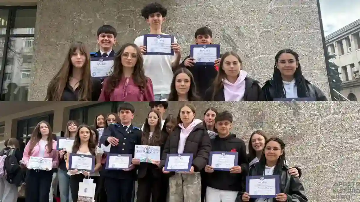 FOTO Elevii din Alba obtin noua PREMiu la Olimpiada Nationala de Limbi Romanice 2026 Lista castigatorilor