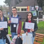 FOTO Nicolae Mugurel Galatian elev al Liceului Tehnologic Sebes a obtinut PREMIIUL II la Olimpiada Nationala de Industrie Textila si Pielarie 2026