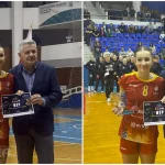 FOTO Teodora Damian o senzatie pentru Romania la Trofeul Carpati Handbalista din Razboieni Cetate MVP al turneului si golgheter al echipei de tineret