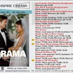 Programul Inspire Cinema Alba Iulia pentru perioada 10 16 aprilie 2026 Ce filme vor fi difuzate la cinematograful din centrul comercial Alba Mall