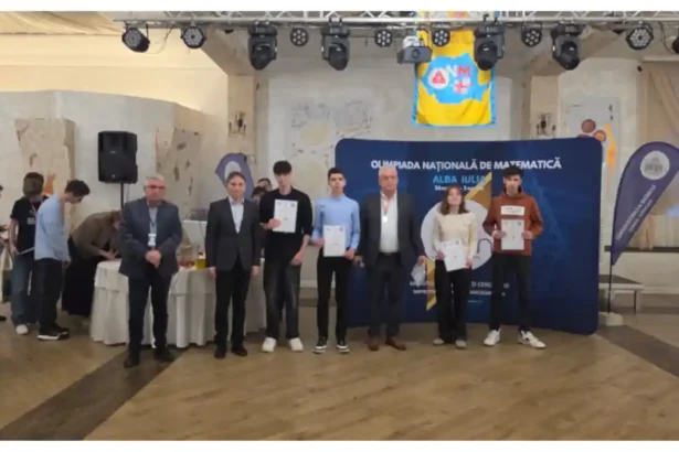 VIDEO Ceremonia de premiere a Olimpiadei Nationale de Matematica pentru liceu de la Alba Iulia Rezultatele obtinute de elevi