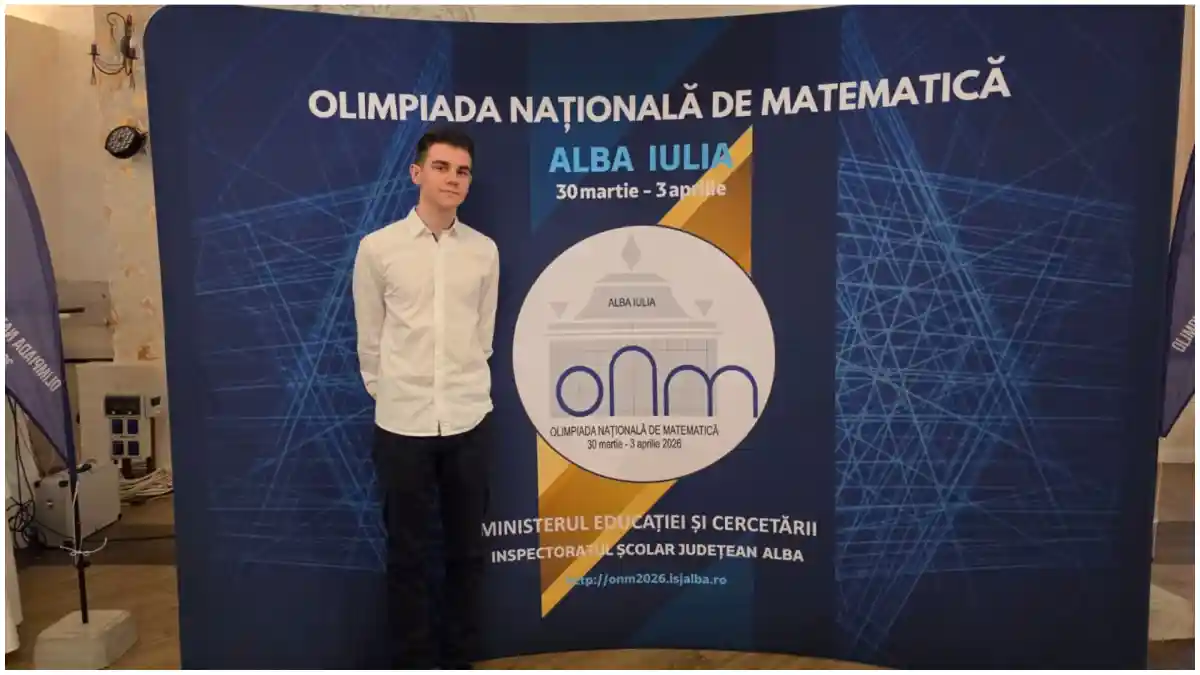 VIDEO Eduard Pitu elevulminune din Alba acceptat in LOTUL NATIONAL al olimpicilor romani la Matematica 2026