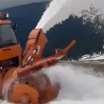 VIDEO Lucrari de deszapezire pe DN 67 C Transalpina tronsonul Ranca Obarsia Lotrului Cand se va relua circulatia