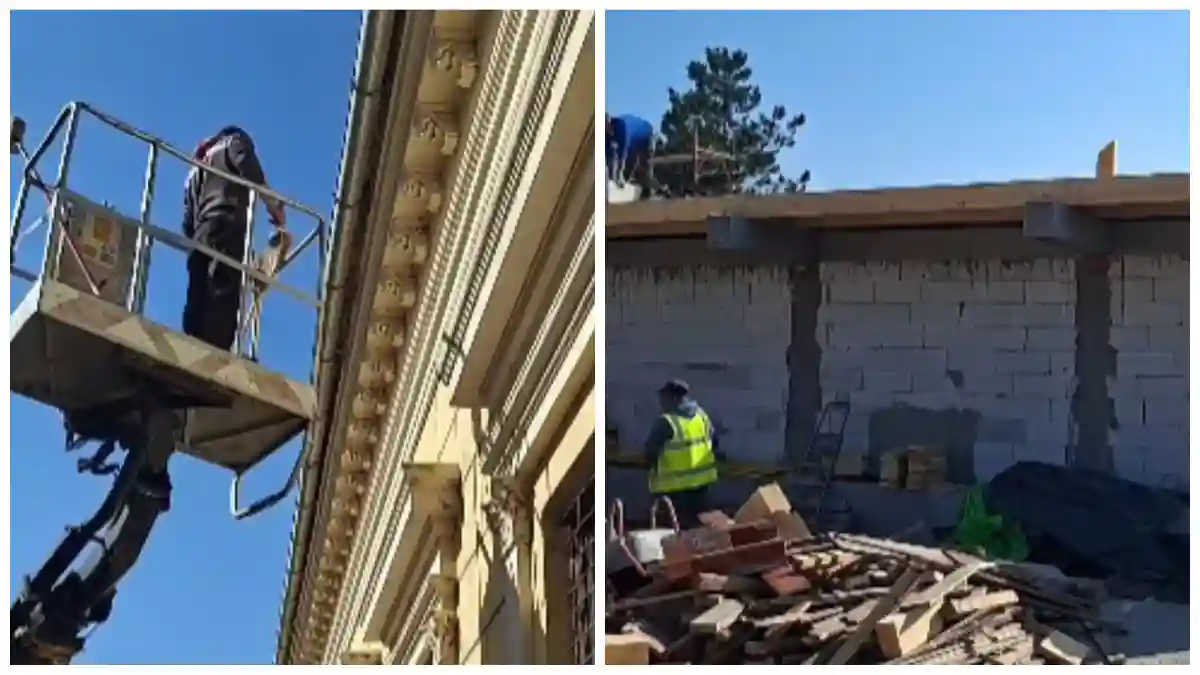 VIDEO Lucrarile la Blaj continua Toaleta publica centru de zi si curatarea cladirilor istorice printre investitiile in curs de desfasurare