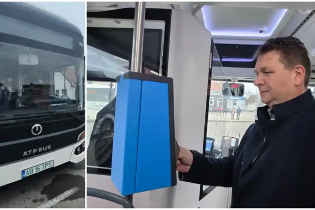 VIDEO Noua retea de transport public din Sebes Companie recent infiintata flota modernizata rute noi si avantaje pentru calatori Dorin Nistor Ne dorim ca din ce in ce mai multi cetateni sa opteze pentru autobuz