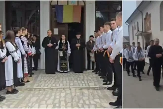 VIDEO Obiceiul Tocacilor in Apuseni la Poiana Vadului si Garda de Sus Tinerii pazesc si bat toaca pentru a inlatura spiritele malefice