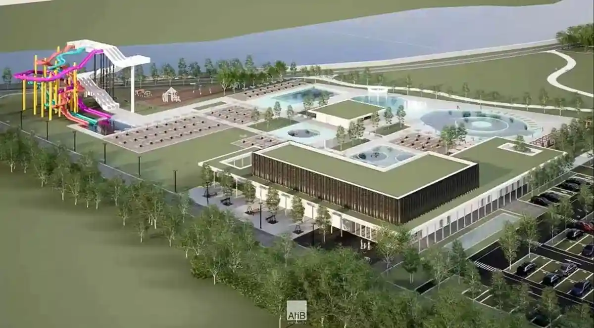 VIDEO Proiectul primului Aqua Park din Alba ia forma la Ocna Mures Va fi varianta de lux a Bailor Sarate