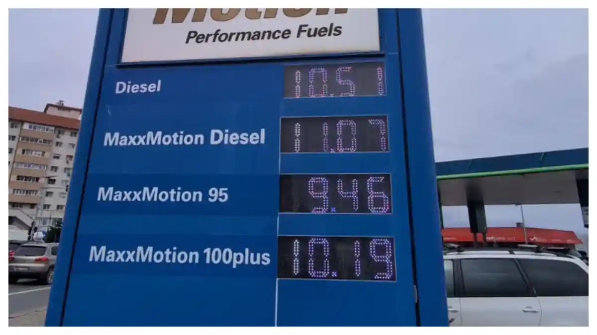 VIDEO Romanii cheltuiesc din ce in ce mai multi bani la pompa Motorina premium a trecut de 11 lei la o statie de alimentare din Alba