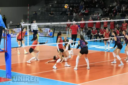 Volei Alba Blaj CSO Voluntari marea finala a Diviziei A1 primele meciuri programate pe 20 si 21 aprilie la Blaj Tricouri pentru cei care cumpara bilete