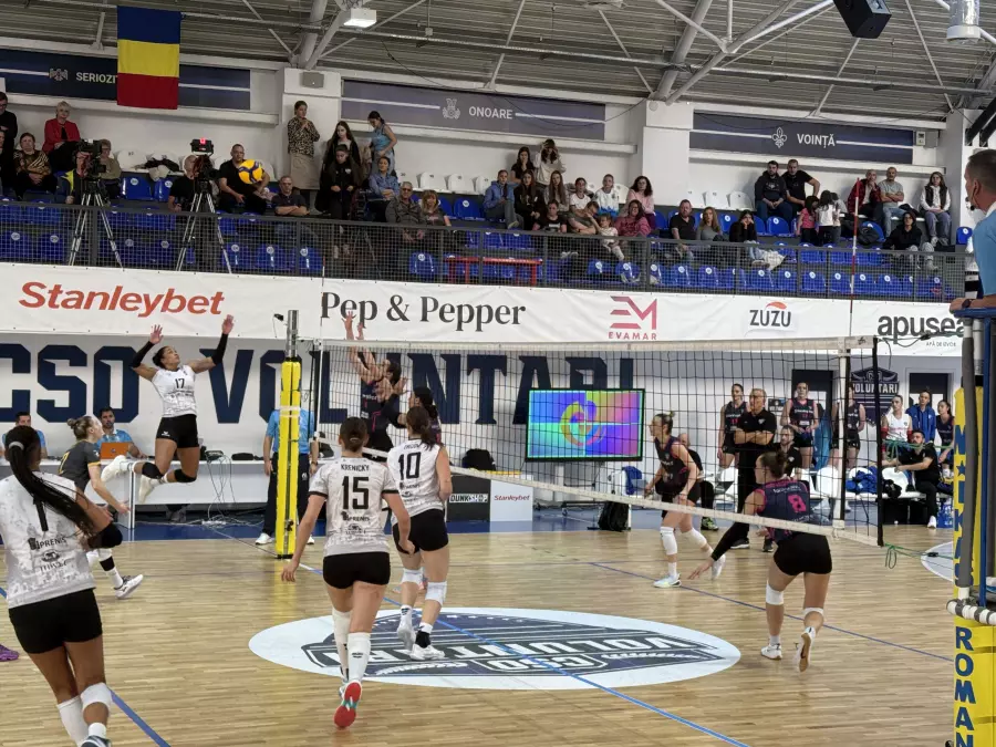 Volei Alba Blaj contestatie dupa infrangerea cu CSO Voluntari in al treilea meci al finalei Diviziei A1 la volei feminin Cerere de omologare a meciului cu 3 0 la masa verde