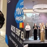 foto 90 de ani de la infiintarea federatiei romane de handbal liceul cu program sportiv florin fleseriu sebes prezent la eveniment
