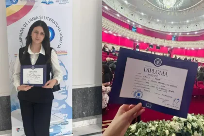 foto kiraly naomi studenta la colegiul national titu maiorescu aiud mentiune la etapa nationala a olimpiadei de limba si literatura romana 2026