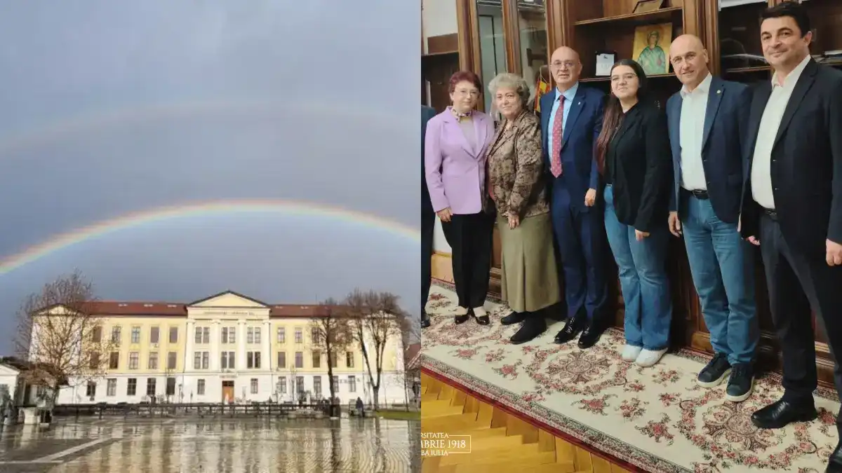 foto programul de studii in sistem dual robotica si automatizari industriale a fost lansat oficial la universitatea din alba iulia educatia inseamna nu doar teorie ci si experienta practica