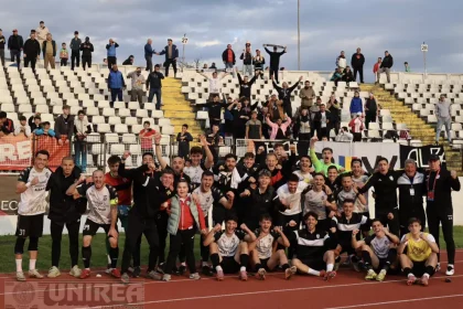 video csm unirea alba iulia a trecut examenul pelici pe cetate 1 0 impotriva minaur baia mare militaru neinvins in 6 meciuri alb negrii