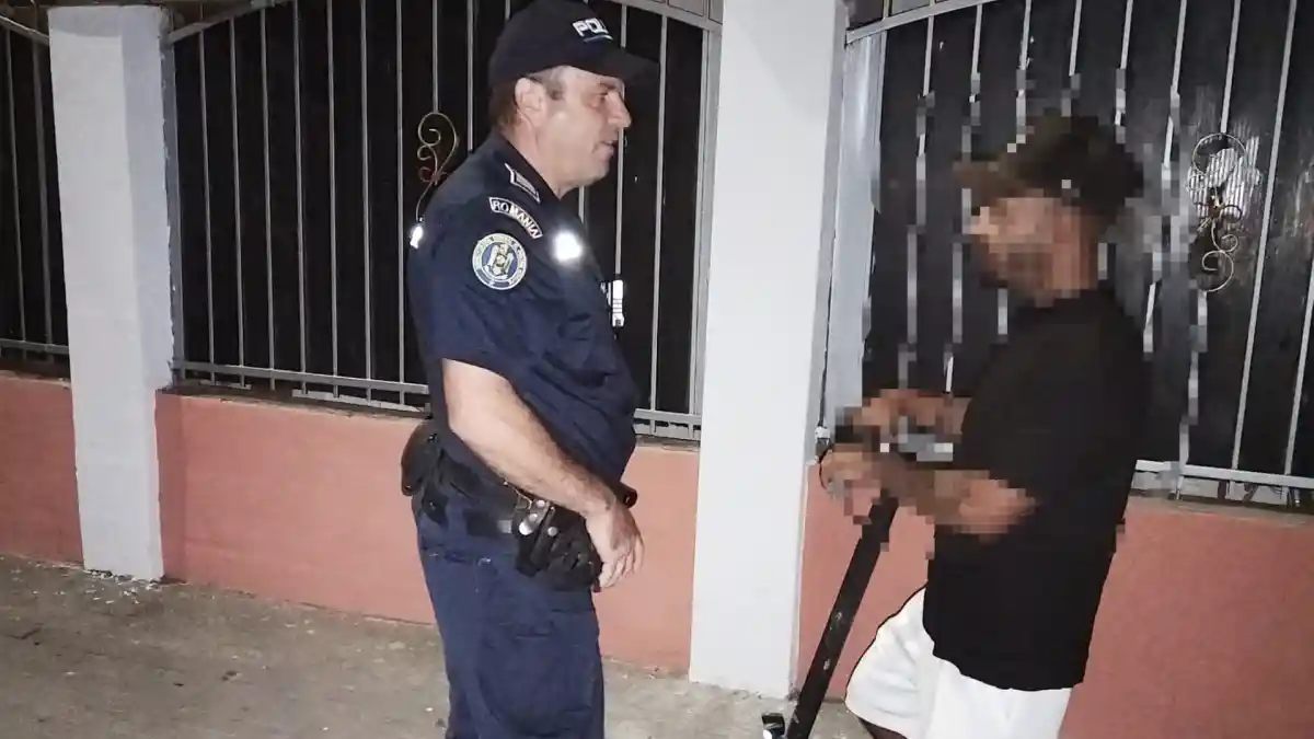 VIDEO Polistii din Blaj continua actiunile pentru mentinerea ordinii si linistii publice precum si pentru prevenirea faptelor antisociale