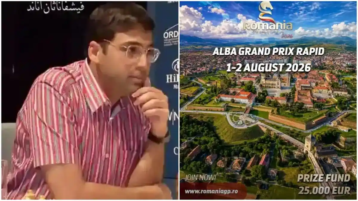 Viswanathan Anand invitat special la Alba Grand Prix 2026 400 de shahisti asteptati la start