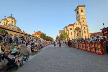 14 16 august 2026 Festivalul Roman Apulum Trei zile de romani daci gladiatori lupte si foc in inima Cetatii Alba Carolina Progarmul complet