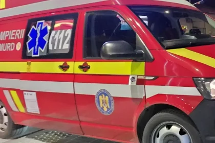 Accident in Martinie Doua masini implicate in incidentul rutier