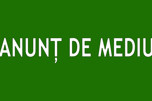 Anunt de mediu solicitare pentru obtinerea acordului de mediu pentru CONSTRUCTIA UNEI CASE DE VACANTA TIP A FRAME comuna Arieseni sat Bubesti Nr 75A