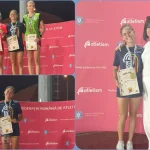 Atletele Lenuta Constantin CSU Alba Iulia si Mihaela Blaga Mica Roma Blaj la competitiile internationale importante ale anului Campionatele Mondiale si Europene