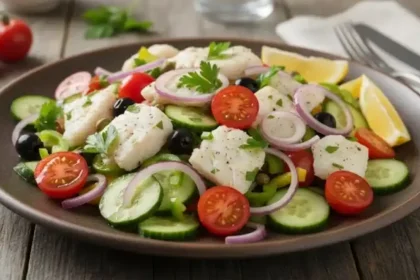 Ce ingrediente sunt esentiale pentru o salata perfecta cu peste si legume