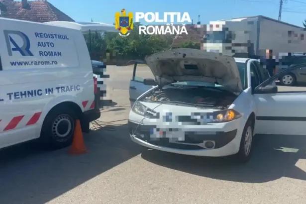 FOTO Aciune de amploare pe DN 1 n Alba Peste 100 de sanciuni aplicate i un permis reinut