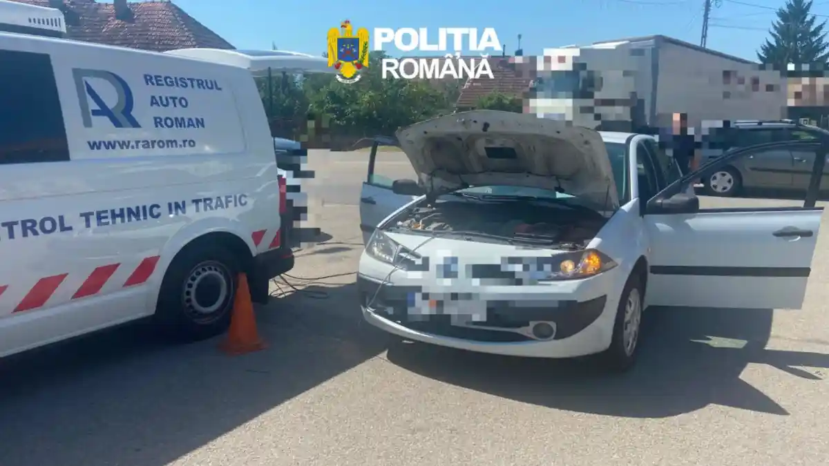 FOTO Aciune de amploare pe DN 1 n Alba Peste 100 de sanciuni aplicate i un permis reinut