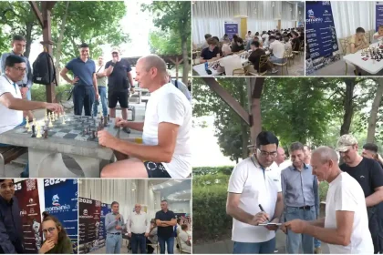 FOTO Alba Grand Prix 2026 Marel maestru Viswanathan Anand a jucat sah in Parcul Unirii cu sahisti locali 11 jucatori cu punctaj maxim dupa 4 runde