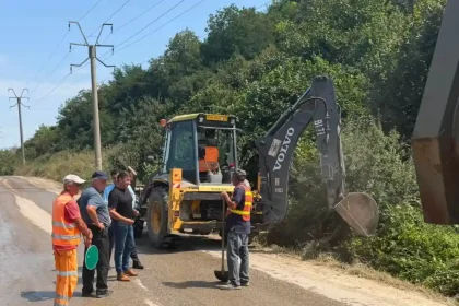 FOTO Au demarat lucrarile de reabilitare completa a circumvalatiunii orasului Ocna Mures Un proiect cu necesitate maxima
