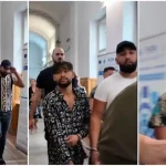 FOTO Cei 7 agresori care au atacat un echipaj de ambulanta din Cluj cu bate topoare si pietre raman in arest preventiv Tribunalul Cluj le a respins contestatiile