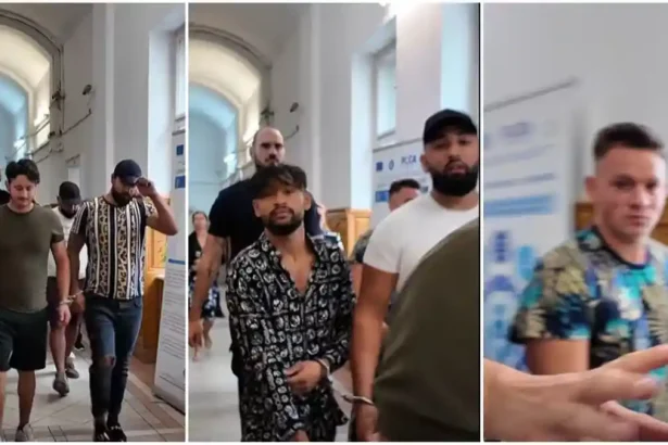 FOTO Cei 7 agresori care au atacat un echipaj de ambulanta din Cluj cu bate topoare si pietre raman in arest preventiv Tribunalul Cluj le a respins contestatiile