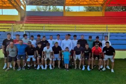 Foto CSM Aiud un nou inceput pentru fotbalul din Aiud Echipa a jucat primul meci amical al verii