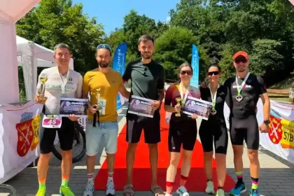 Foto CSM Unirea Alba Iulia rezultate excelente la Sibiu Triathlon Challenge 2026
